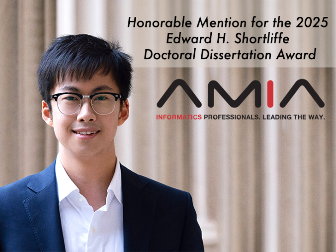 UCLA’s Yuzhe Yang Recognized with AMIA Award