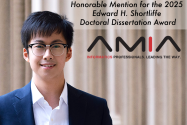 UCLA’s Yuzhe Yang Recognized with AMIA Award
